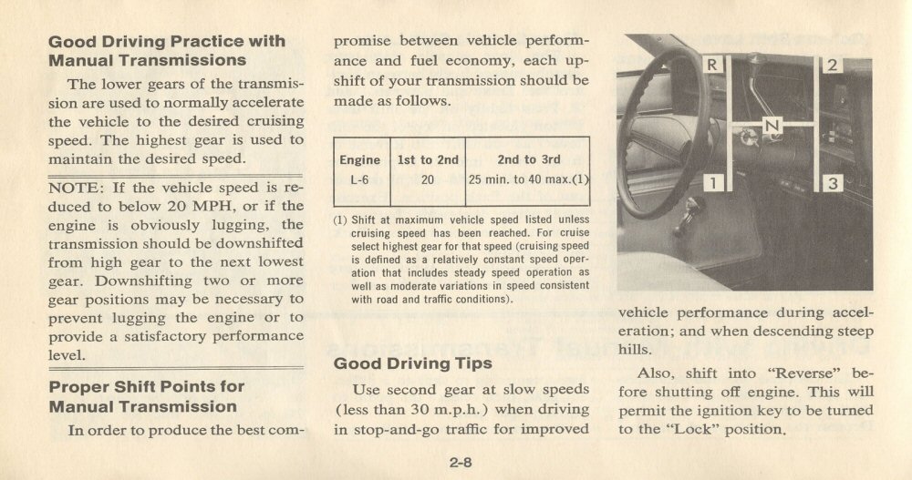 1977 Chev Chevelle Owners Manual Page 57